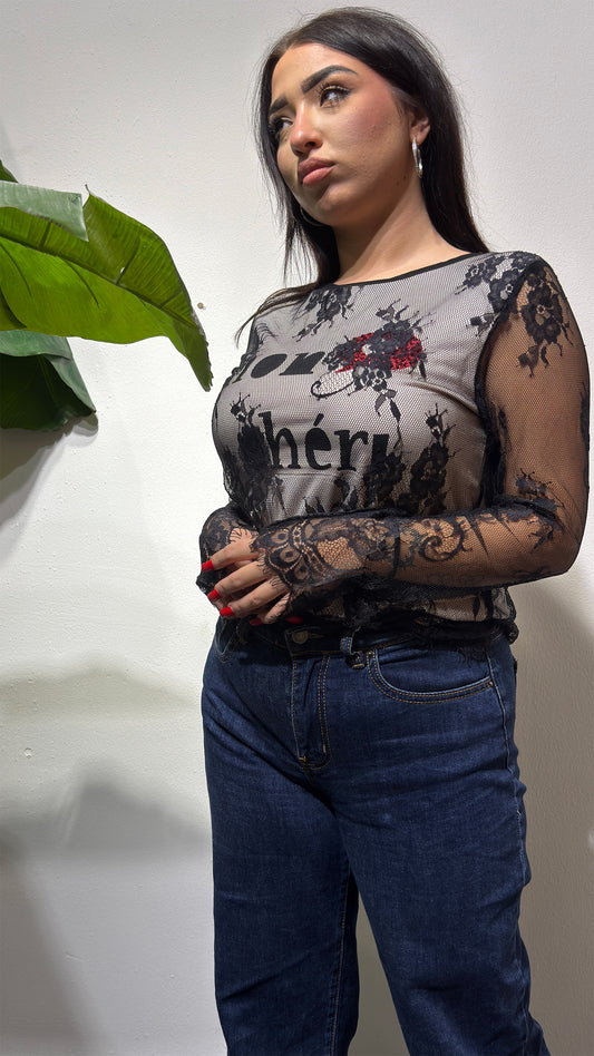 T-SHIRT "MON CHERIE"
