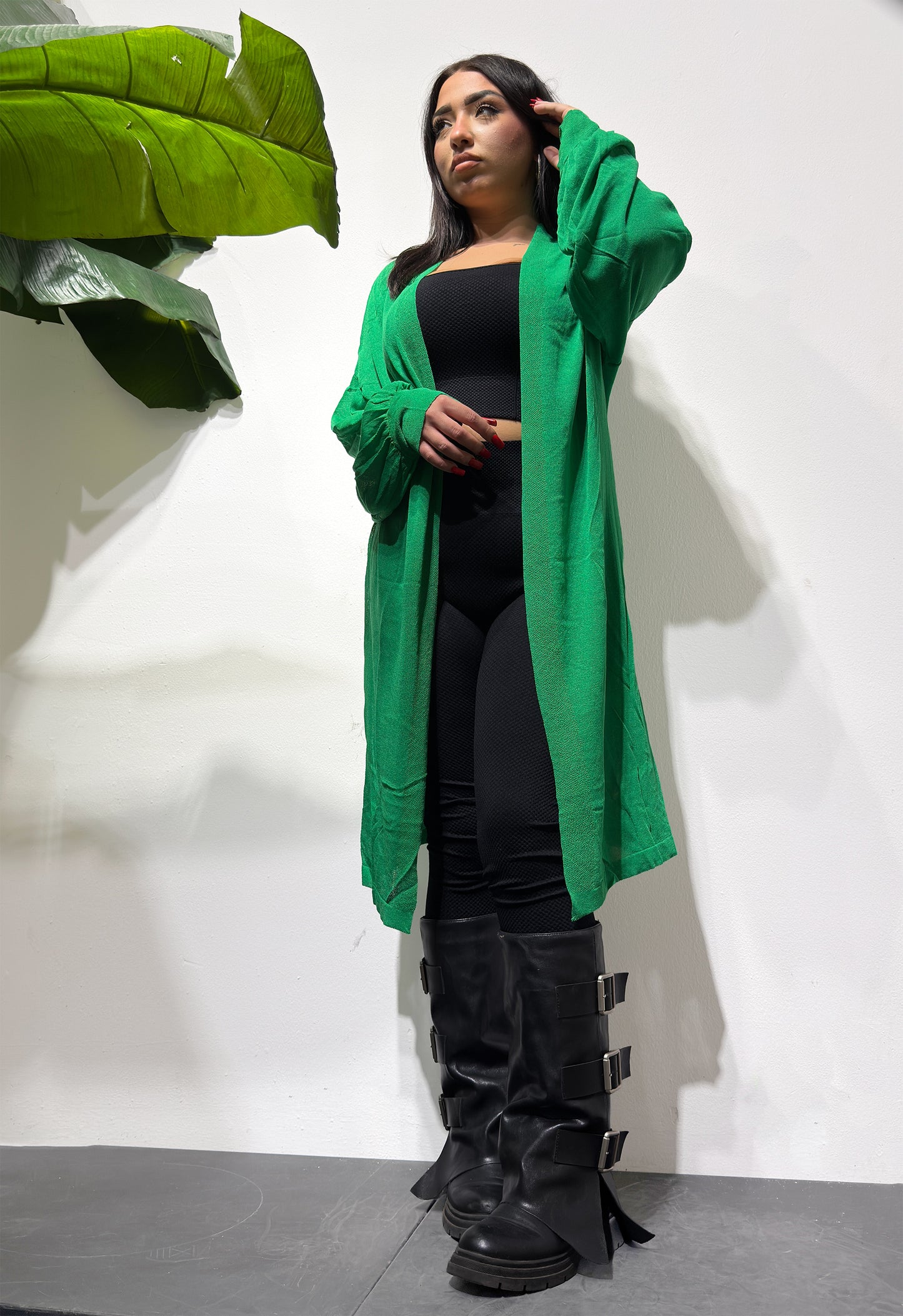 CARDIGAN LUNGO